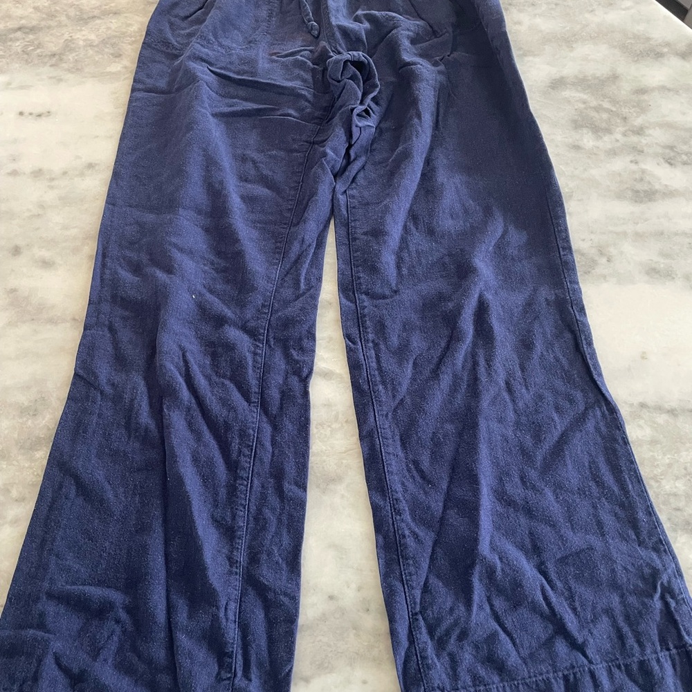 Casual Blue Pants